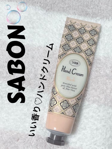 SABON ハンドクリーム デリケート・ジャスミンのクチコミ「【使った商品】SABON　ハンドクリーム  ムスク

【商品の特徴】
サラサラなのに保湿🌟ハン.....」（1枚目）