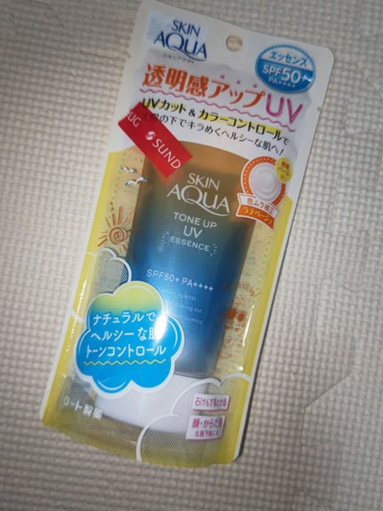 スキンアクア トーンアップUVエッセンス/スキンアクア/日焼け止めクリームを使ったクチコミ(1枚目)
