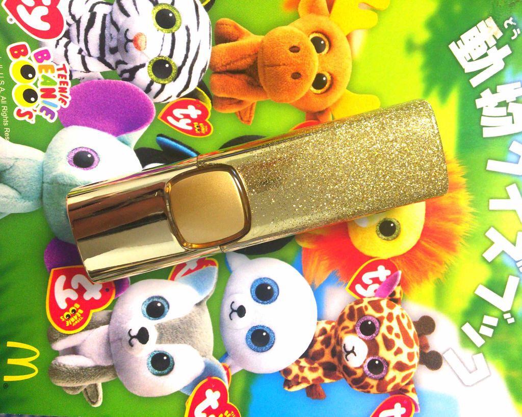 カラーリッシュ ルルージュ 629 ピュアゴールド/ロレアル パリ/口紅を使ったクチコミ（1枚目）