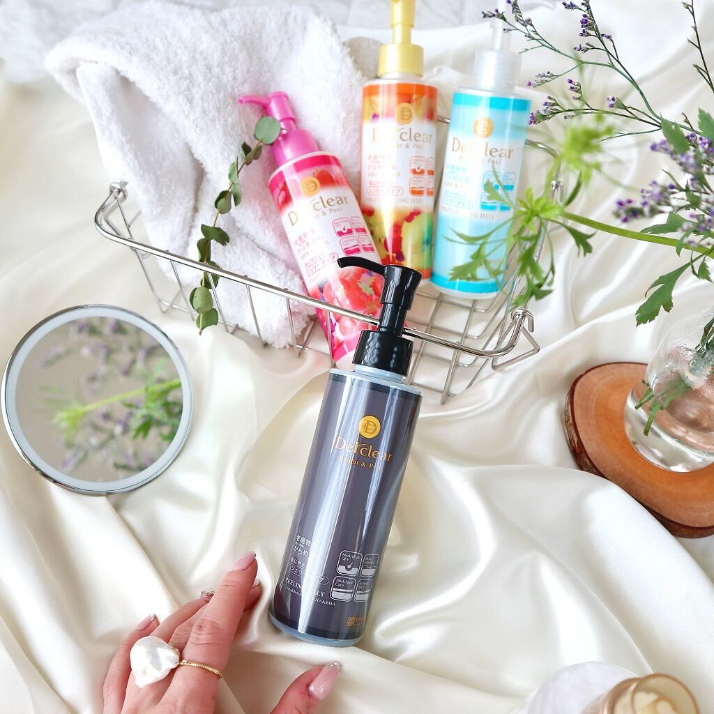 DETクリア ブライト＆ピール ピーリングジェリー＜炭タイプ＞/Detclear/ピーリングを使ったクチコミ（1枚目）