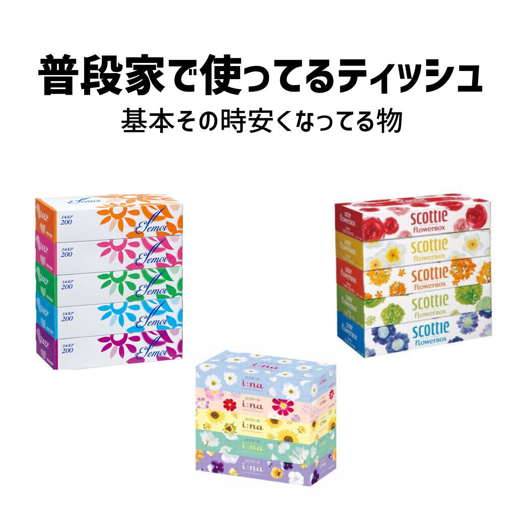 エリエール エリエール　i:na ソフトパックのクチコミ「😔最近買って残念だった購入品😔
.
.
.
〈 エリエール　i:na ソフトパック 〉
　内容.....」（2枚目）
