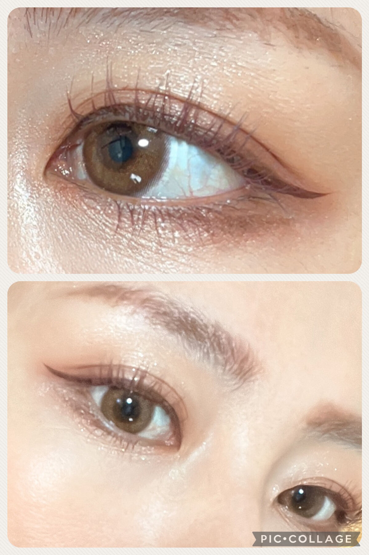 ジェルアイライナー/CEZANNE/ジェルアイライナーを使ったクチコミ（2枚目）