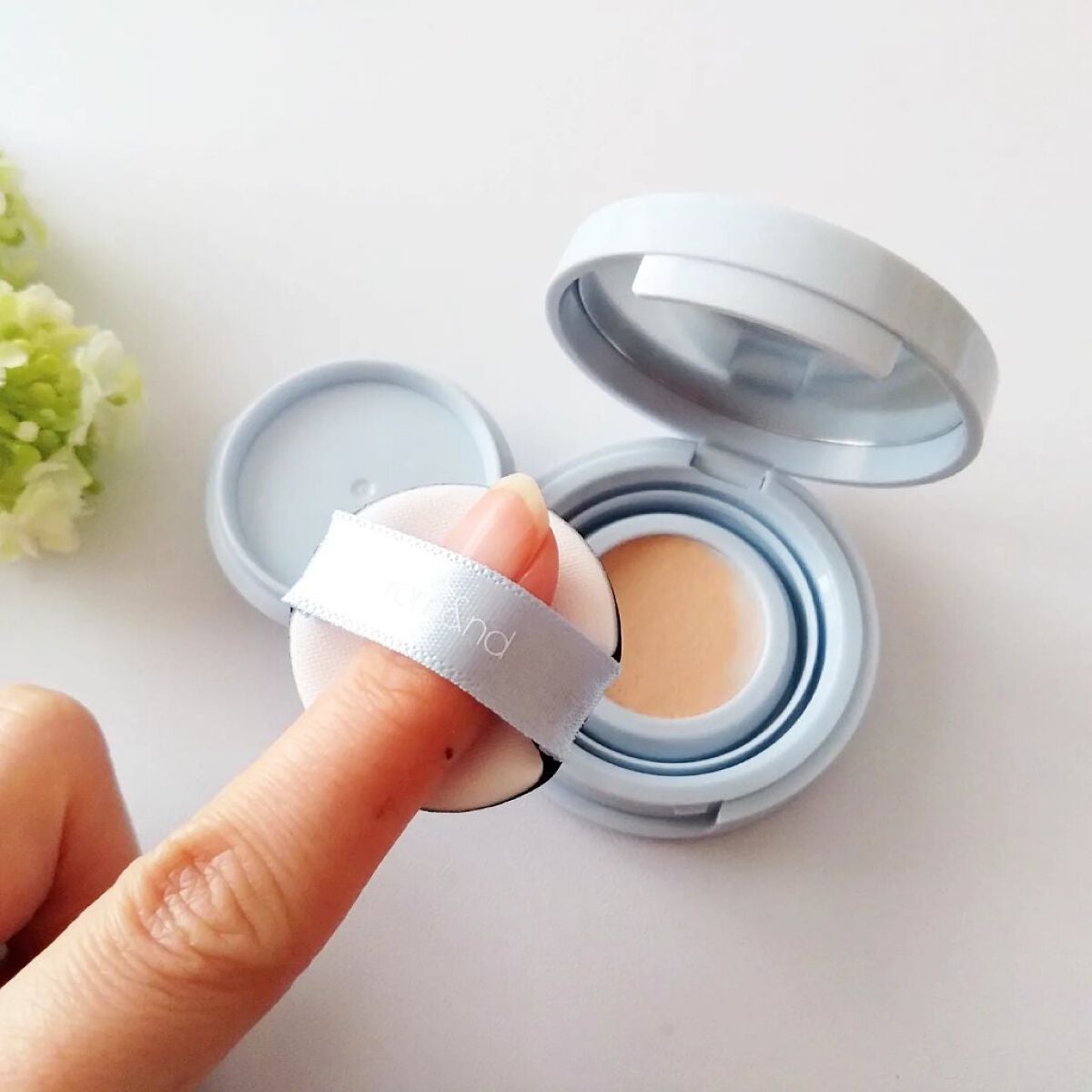 ベアウォータークッション/rom&nd/クッションファンデーションを使ったクチコミ(2枚目)