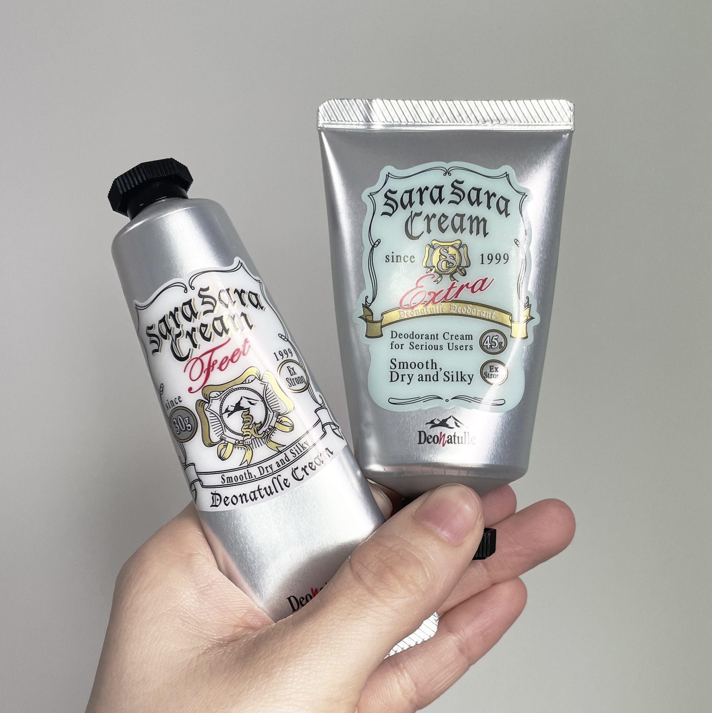 薬用足指さらさらクリーム/デオナチュレ/デオドラント・制汗剤を使ったクチコミ（1枚目）