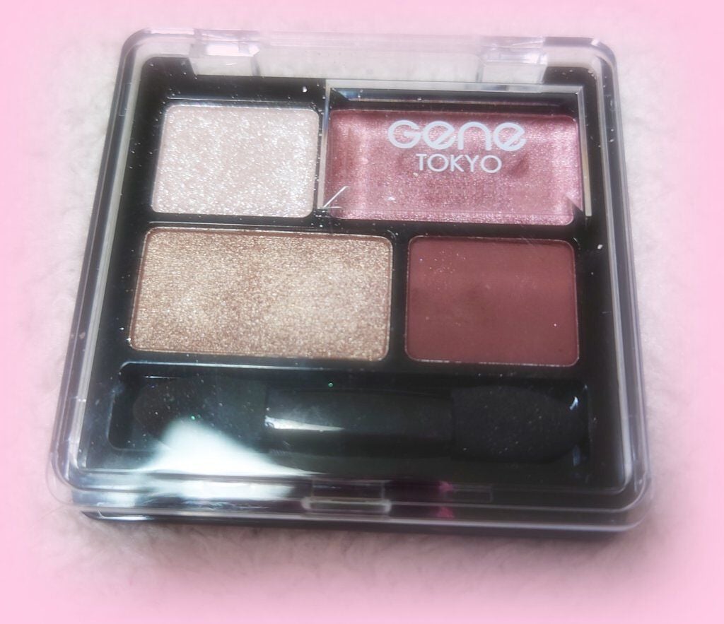 リラクシーアイシャドウ/GENE TOKYO/アイシャドウパレットを使ったクチコミ(1枚目)