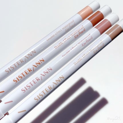 ダブルエフェクトウォータープルーフアイペンシル/SISTER ANN/ペンシルアイライナーを使ったクチコミ(1枚目)