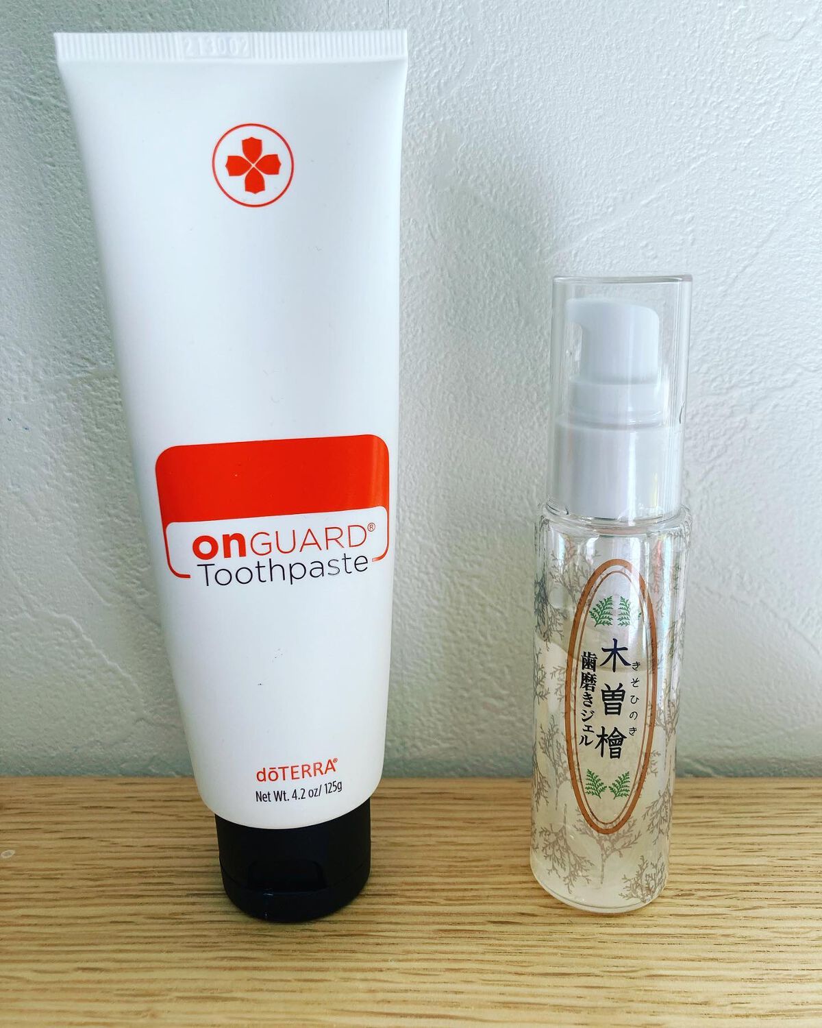 木曽檜歯磨きジェル/プラスケア/歯磨き粉を使ったクチコミ(1枚目)