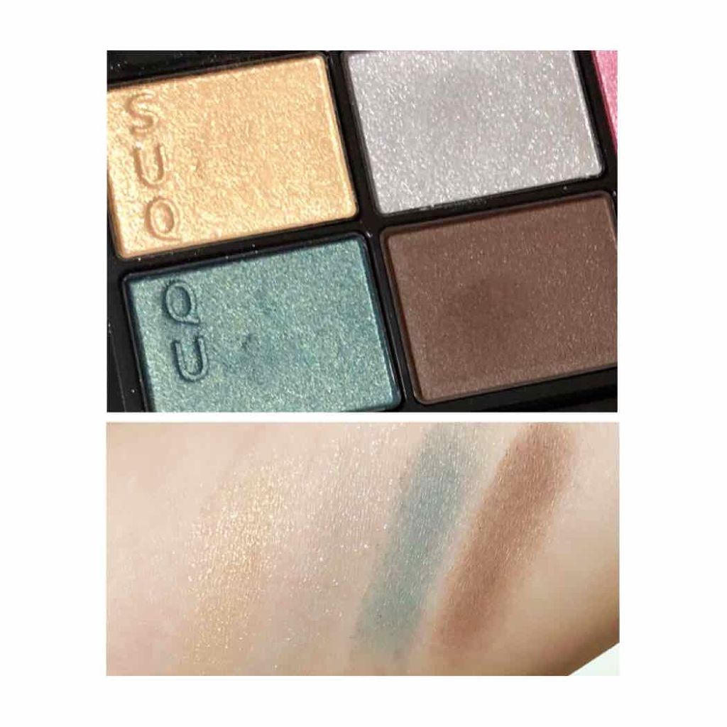2018 クリスマス アイシャドウ コンパクト/SUQQU/アイシャドウパレットを使ったクチコミ（2枚目）