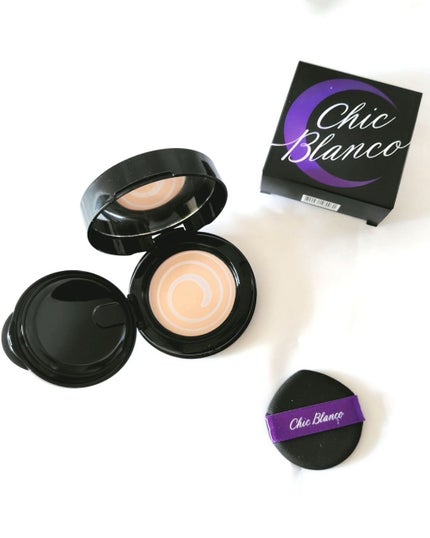 パーフェクトカバーオーロラバームクッション/Chic Blanco/その他ファンデーションを使ったクチコミ(9枚目)