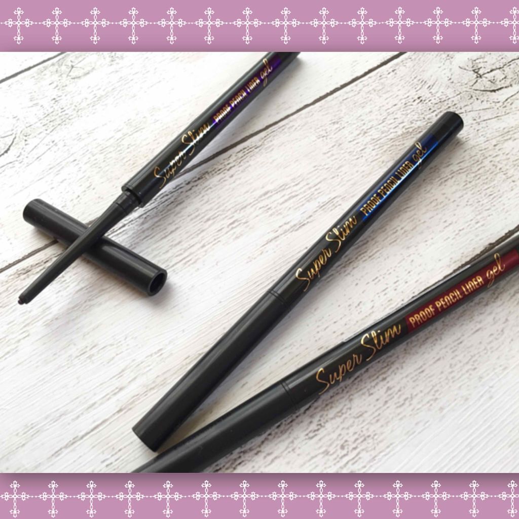 スーパースリム プルーフジェルペンシルライナー プラムパープル/ETUDE/ジェルアイライナーを使ったクチコミ（1枚目）
