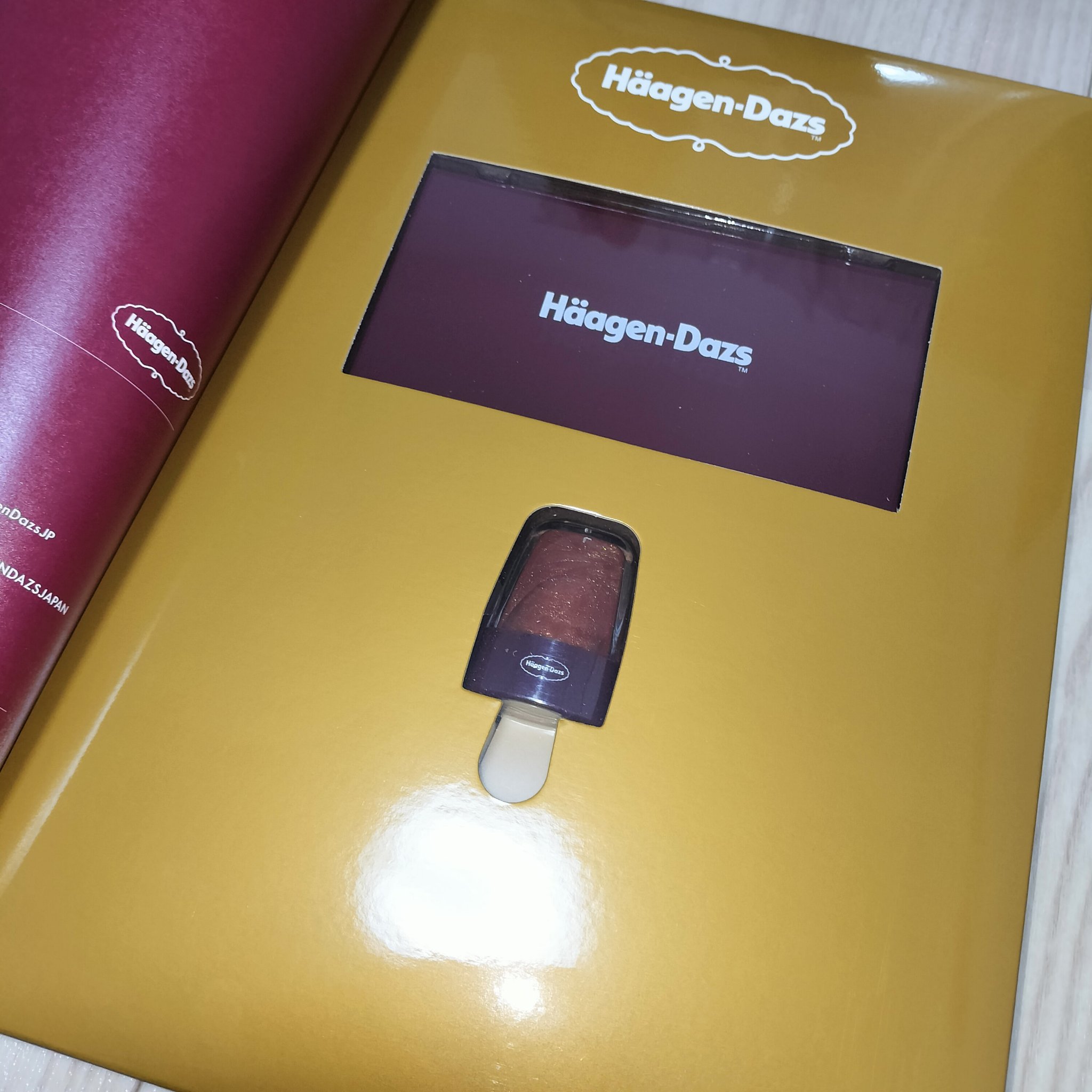 ハーゲンダッツ コスメセットブック/ハーゲンダッツ/書籍を使ったクチコミ（2枚目）