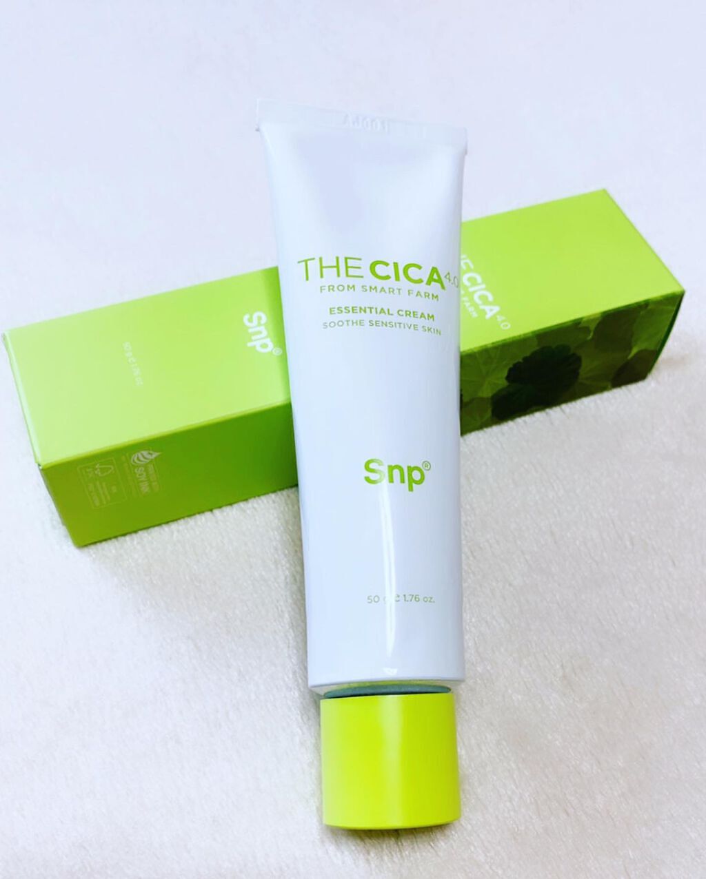 THE CICA 4.0 エッセンシャルクリーム/SNP/フェイスクリームを使ったクチコミ（1枚目）