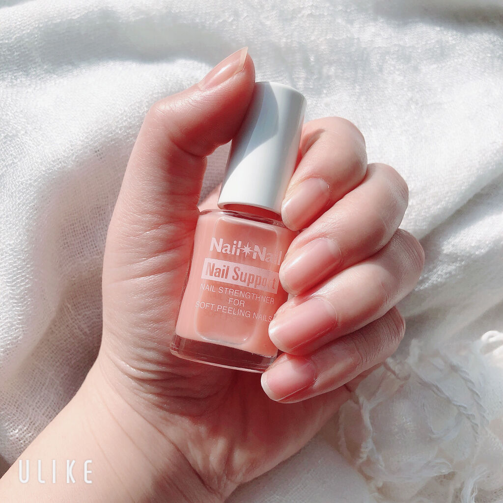 ネイルサポート ピンク/ネイルネイル/ネイルベースコート by 露夢