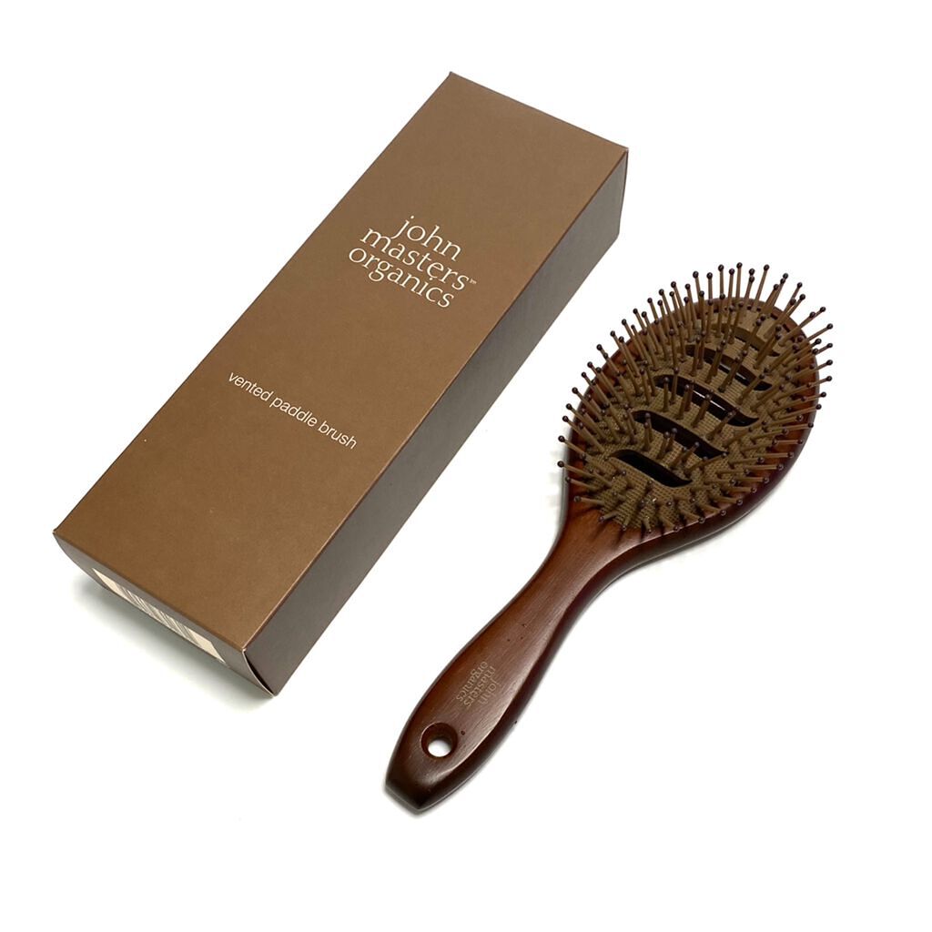 ベントパドルブラシ/john masters organics/ヘアブラシを使ったクチコミ（1枚目）