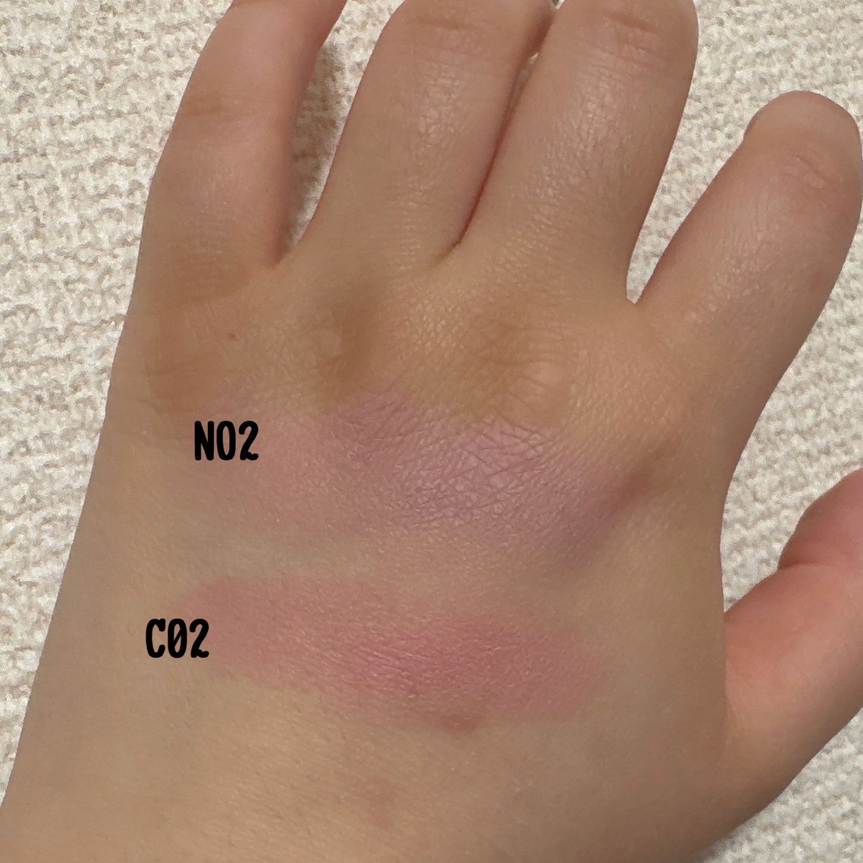 ベターザンチーク/rom&nd/パウダーチークを使ったクチコミ（2枚目）