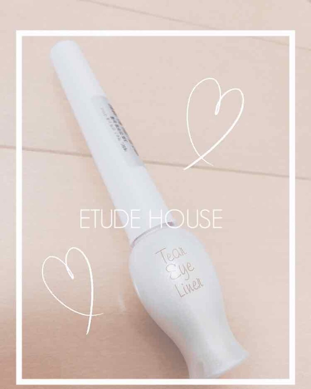 ティアー アイライナー/ETUDE/リキッドアイライナーを使ったクチコミ（1枚目）