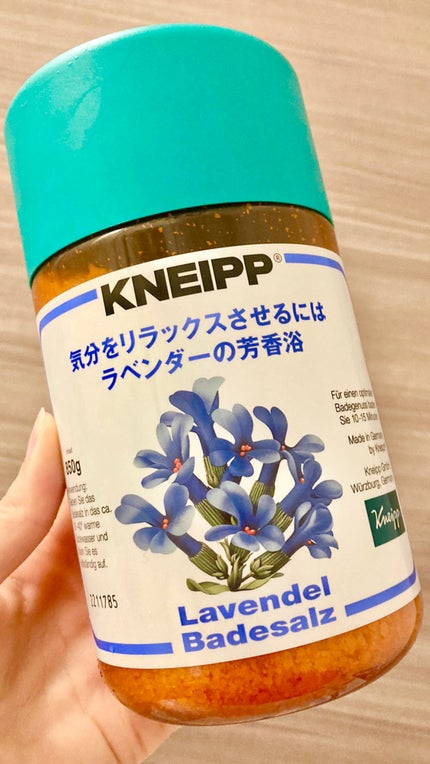 クナイプ バスソルト ラベンダーの香り 850g【旧】/クナイプ/無機塩系入浴剤の画像