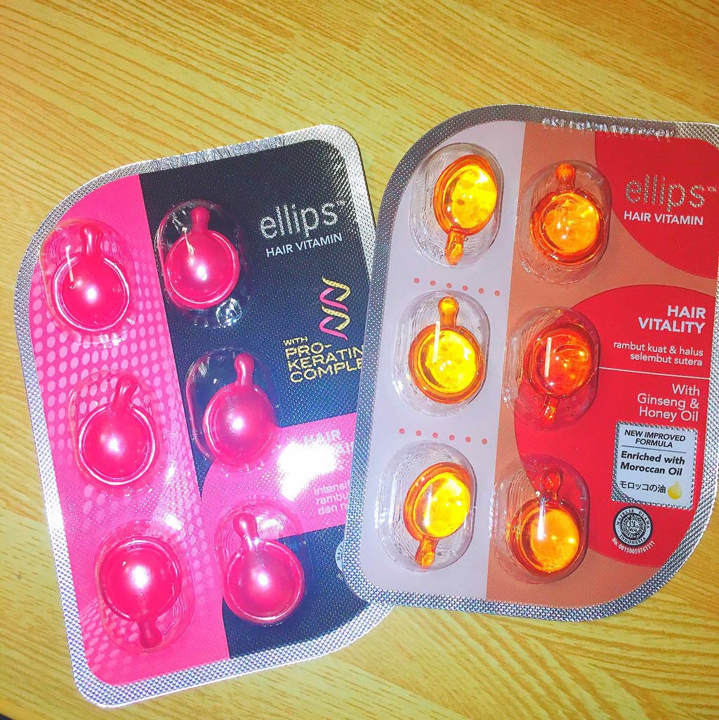 ヘアーオイル【トリートメント】/ellips/ヘアオイルを使ったクチコミ（1枚目）