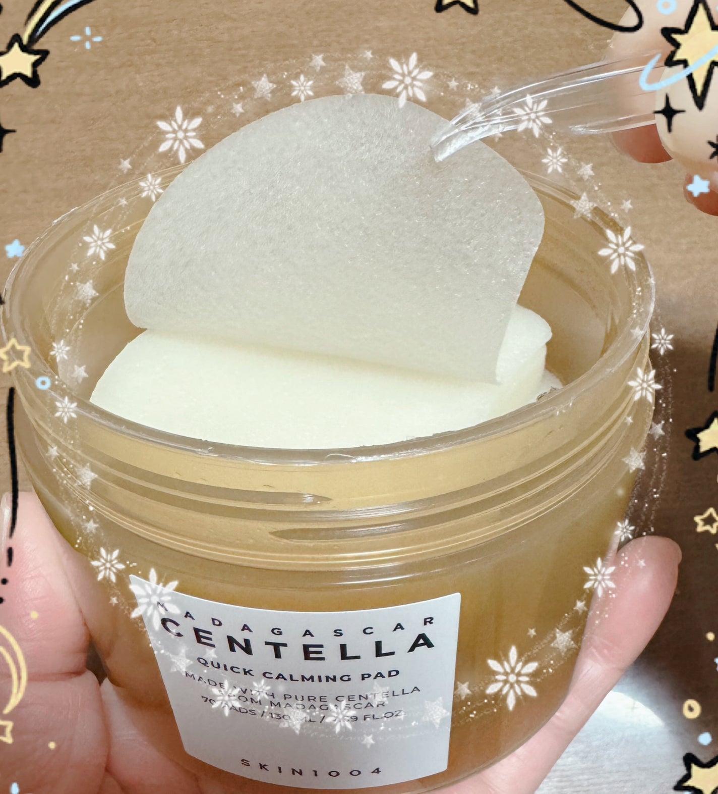 センテラ クイックカーミングパッド/SKIN1004/トナーパッドを使ったクチコミ(1枚目)