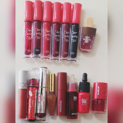 ディアダーリン ウォータージェルティント/ETUDE/リップティントを使ったクチコミ(2枚目)