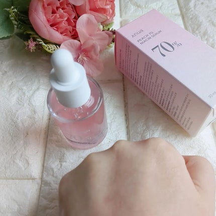 桃70%ナイアシンセラム/Anua/美容液を使ったクチコミ(6枚目)