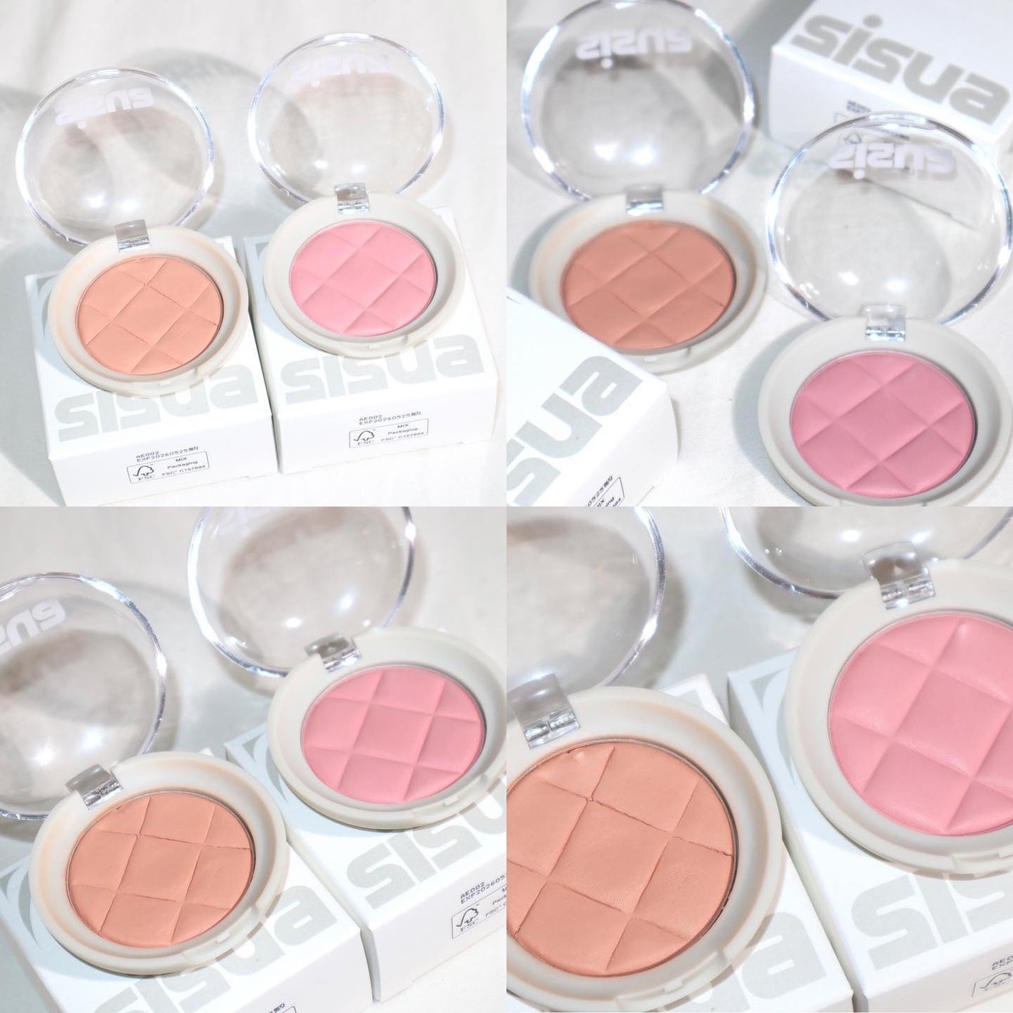 ワッフルドウブラッシャー/sisua by unleashia/ジェル・クリームチークを使ったクチコミ(9枚目)