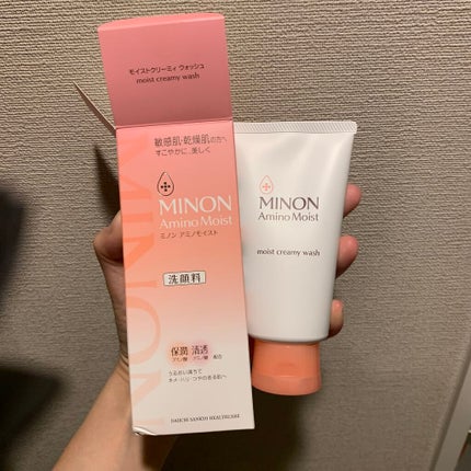 アミノモイスト モイストクリーミィ ウォッシュ/ミノン/洗顔フォームを使ったクチコミ(2枚目)