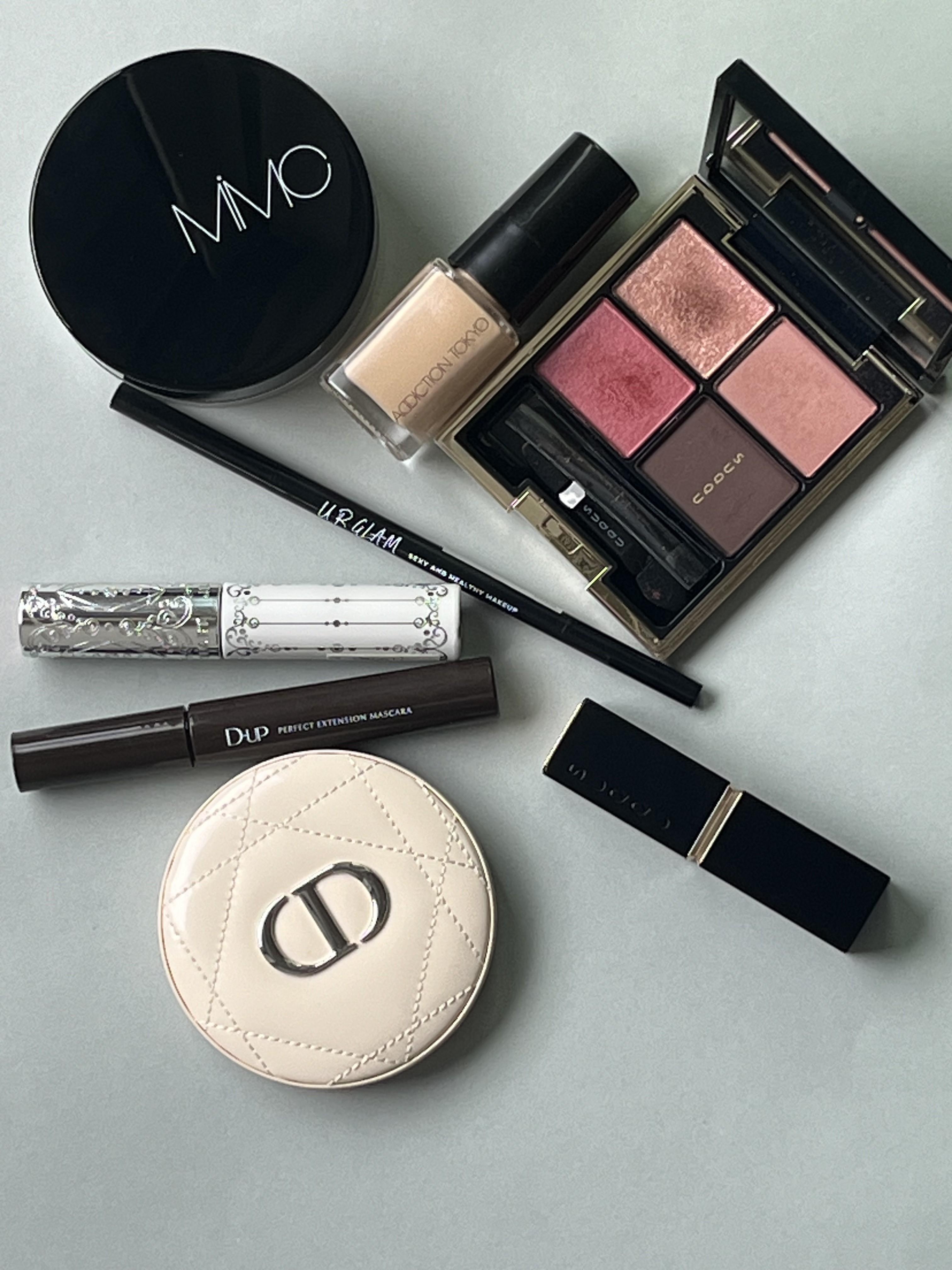 MiMC 美白ルースパウダー SPF50 PA+++のクチコミ「こんにちは😃
コロン💕です

#いつかのメイク

⚪︎ファンデーション
ADDICTION
ア.....」（3枚目）