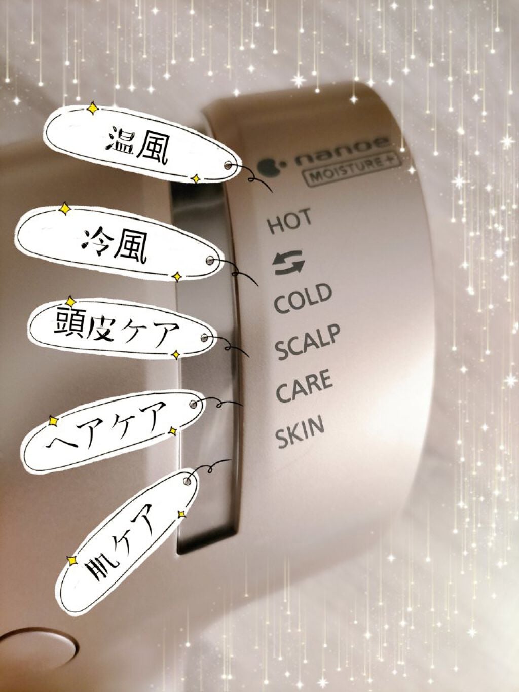 ヘアードライヤー ナノケア EH-NA0B/EH-CNA0B/Panasonic/ドライヤーを使ったクチコミ(3枚目)