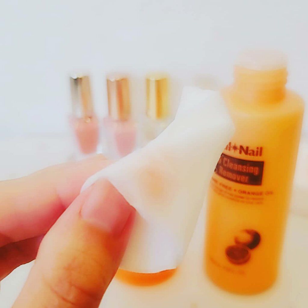 オイルクレンジング リムーバー/ネイルネイル/除光液を使ったクチコミ(4枚目)