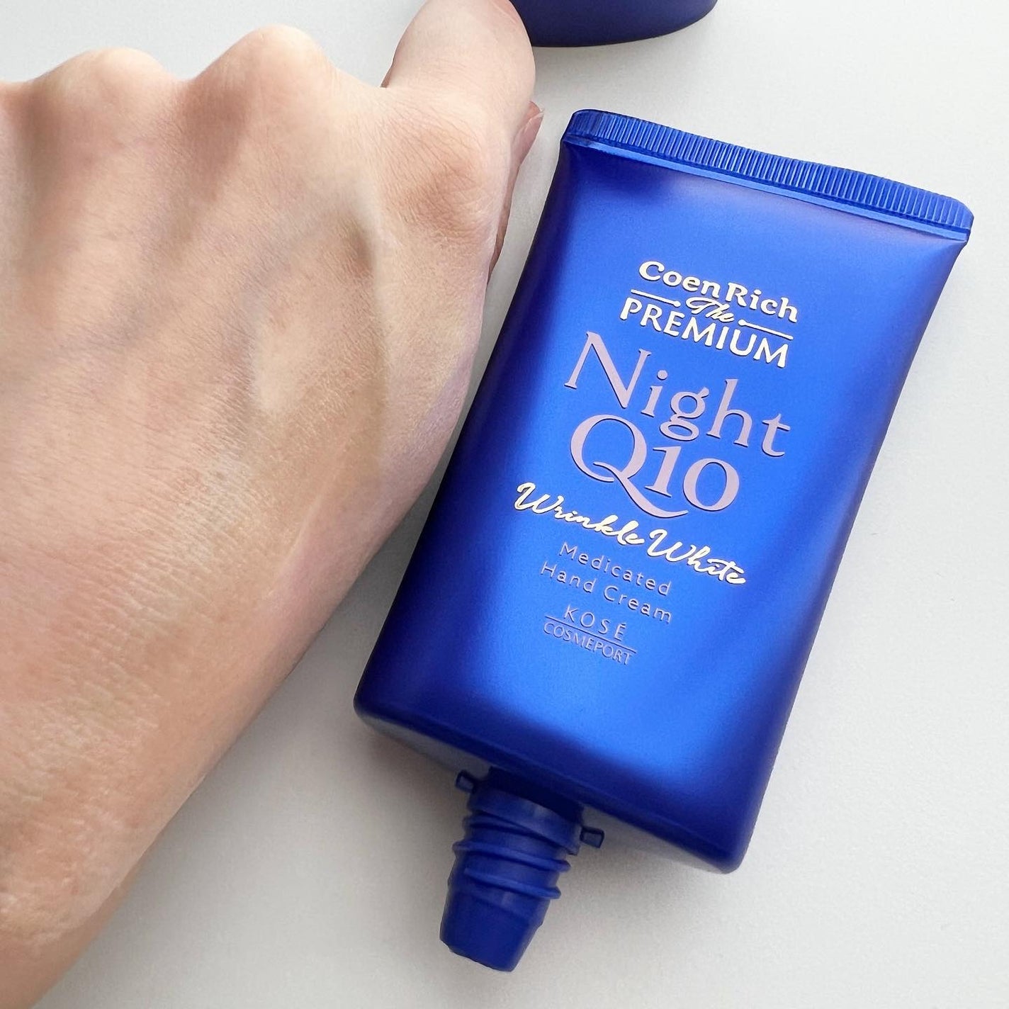 コエンリッチ ザ プレミアム 薬用リンクルナイト ハンドクリーム 【医薬部外品】/コエンリッチQ10/ハンドクリームを使ったクチコミ(4枚目)