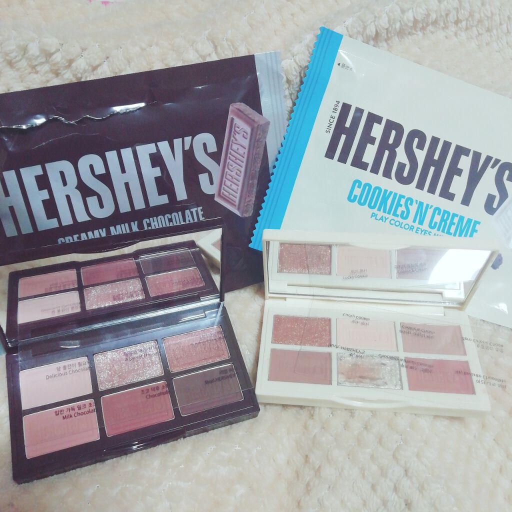 ハーシー プレイカラーアイズミニ/ETUDE/アイシャドウパレットを使ったクチコミ（1枚目）