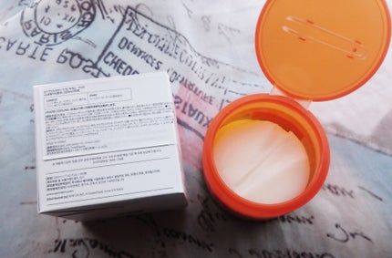 カロテンIPMP(TM) ブレミッシュカーミングセラムパッド/APRILSKIN/トナーパッドを使ったクチコミ(2枚目)