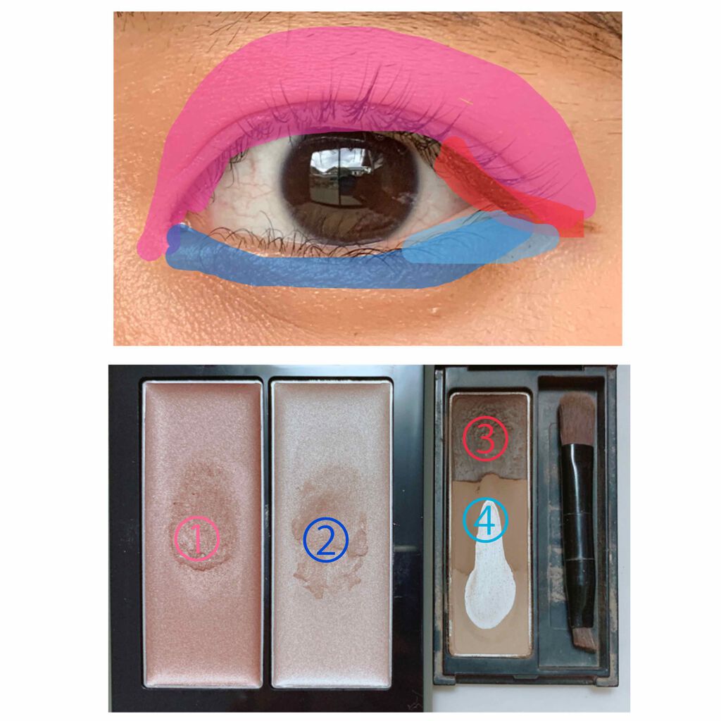 THREE シマリング グロー デュオ/THREE/クリームハイライトを使ったクチコミ(4枚目)