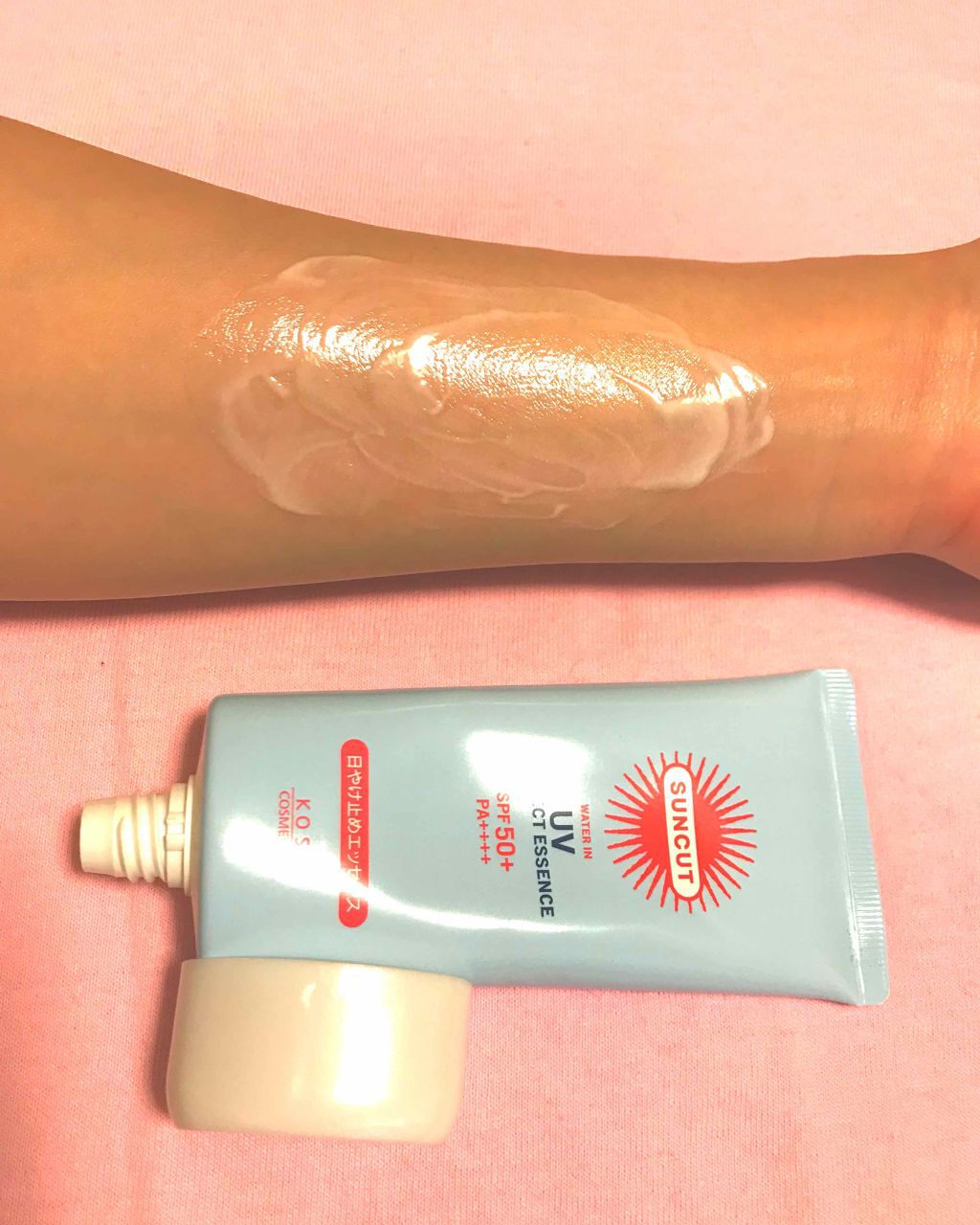 日やけ止めエッセンス/サンカット®/日焼け止めローションを使ったクチコミ（1枚目）