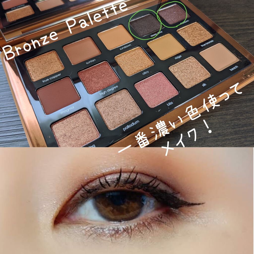 BRONZE PALETTE/Natasha Denona/アイシャドウパレットを使ったクチコミ（1枚目）