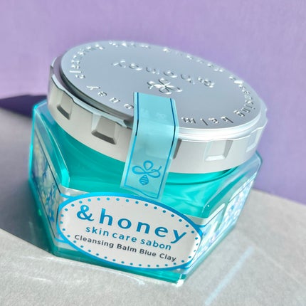 アンドハニー サボン クレンジングバーム ブルークレイ/&honey/クレンジングバームを使ったクチコミ(6枚目)