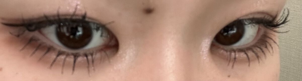 MD インスパイアロングラッシュ カーリングマスカラ/mude./マスカラを使ったクチコミ（2枚目）