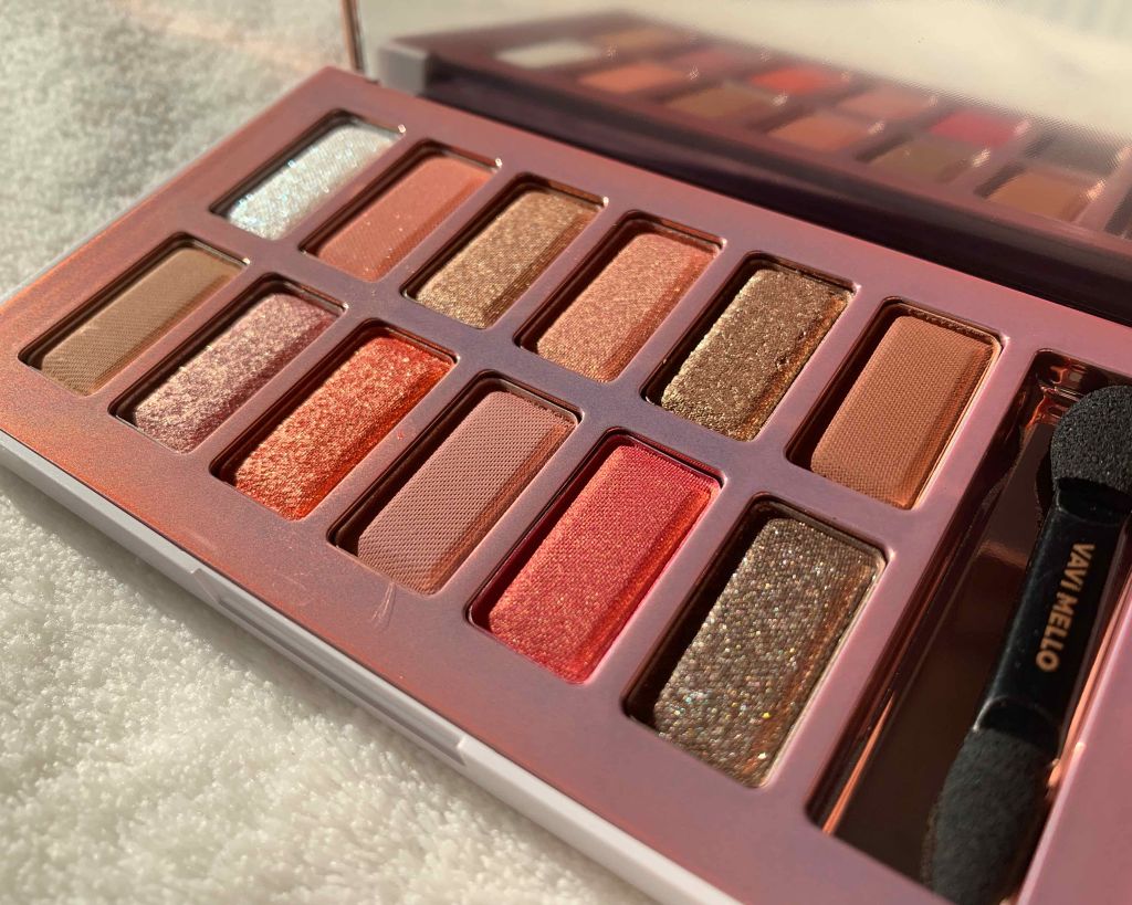 バレンタインボックス2 ピーチパレット/VAVI MELLO/アイシャドウパレットを使ったクチコミ(1枚目)