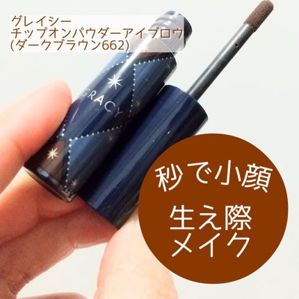 チップオン パウダーアイブロウ/グレイシィ/パウダーアイブロウを使ったクチコミ(1枚目)