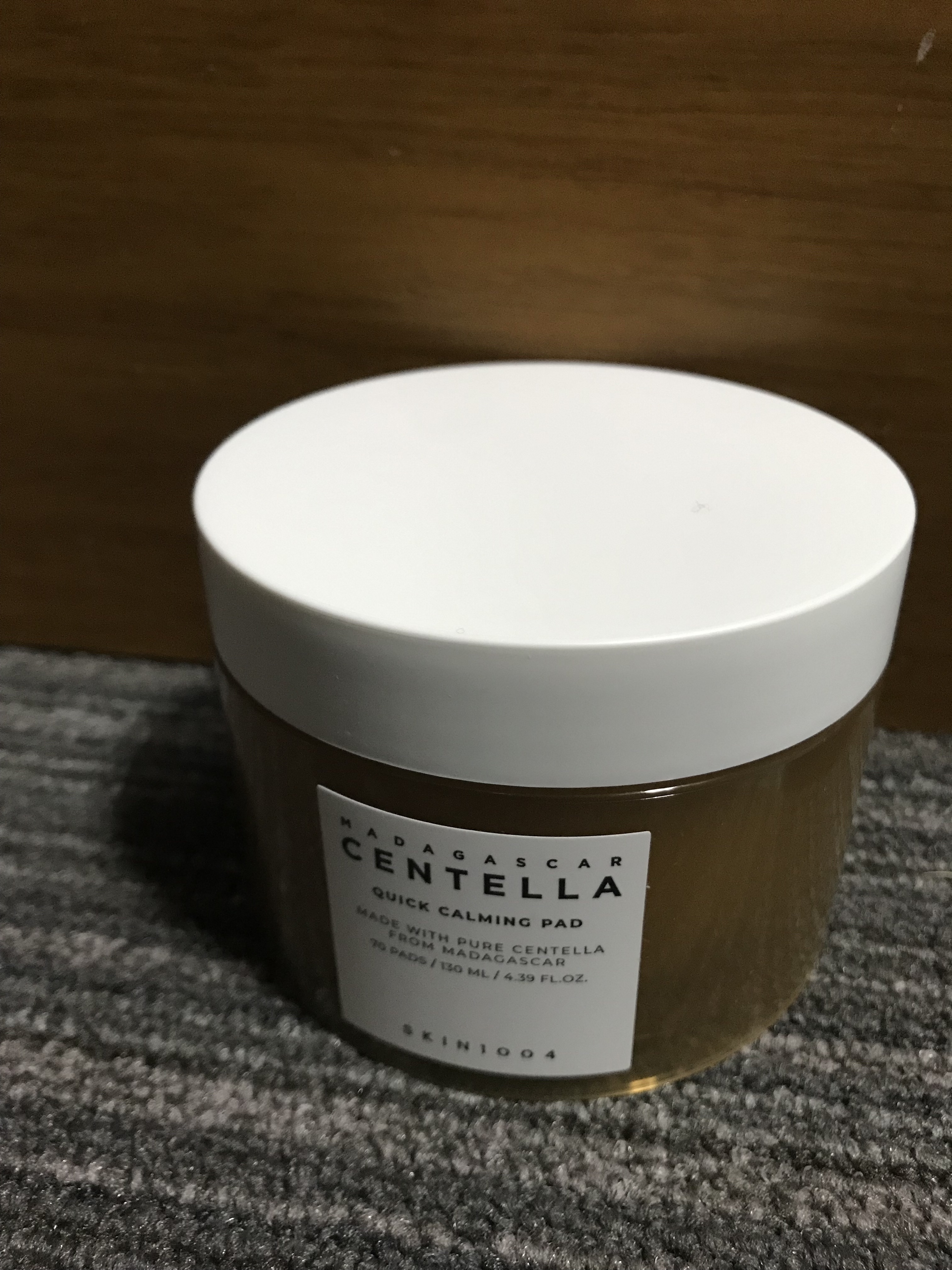 センテラ クイックカーミングパッド/SKIN1004/トナーパッドを使ったクチコミ（1枚目）