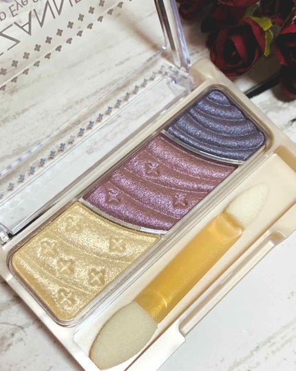 トーンアップアイシャドウ/CEZANNE/アイシャドウパレットを使ったクチコミ(2枚目)