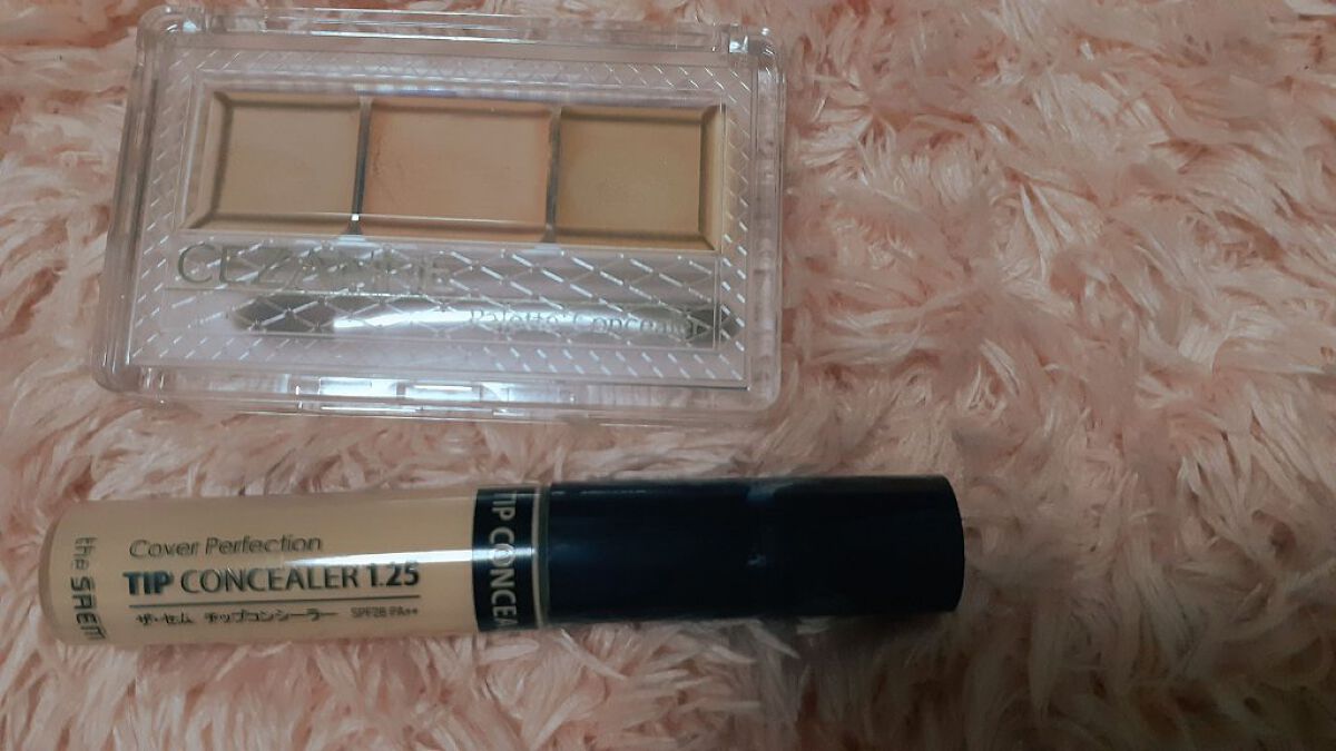 カラーミキシングコンシーラー/キャンメイク/パレットコンシーラーを使ったクチコミ（1枚目）