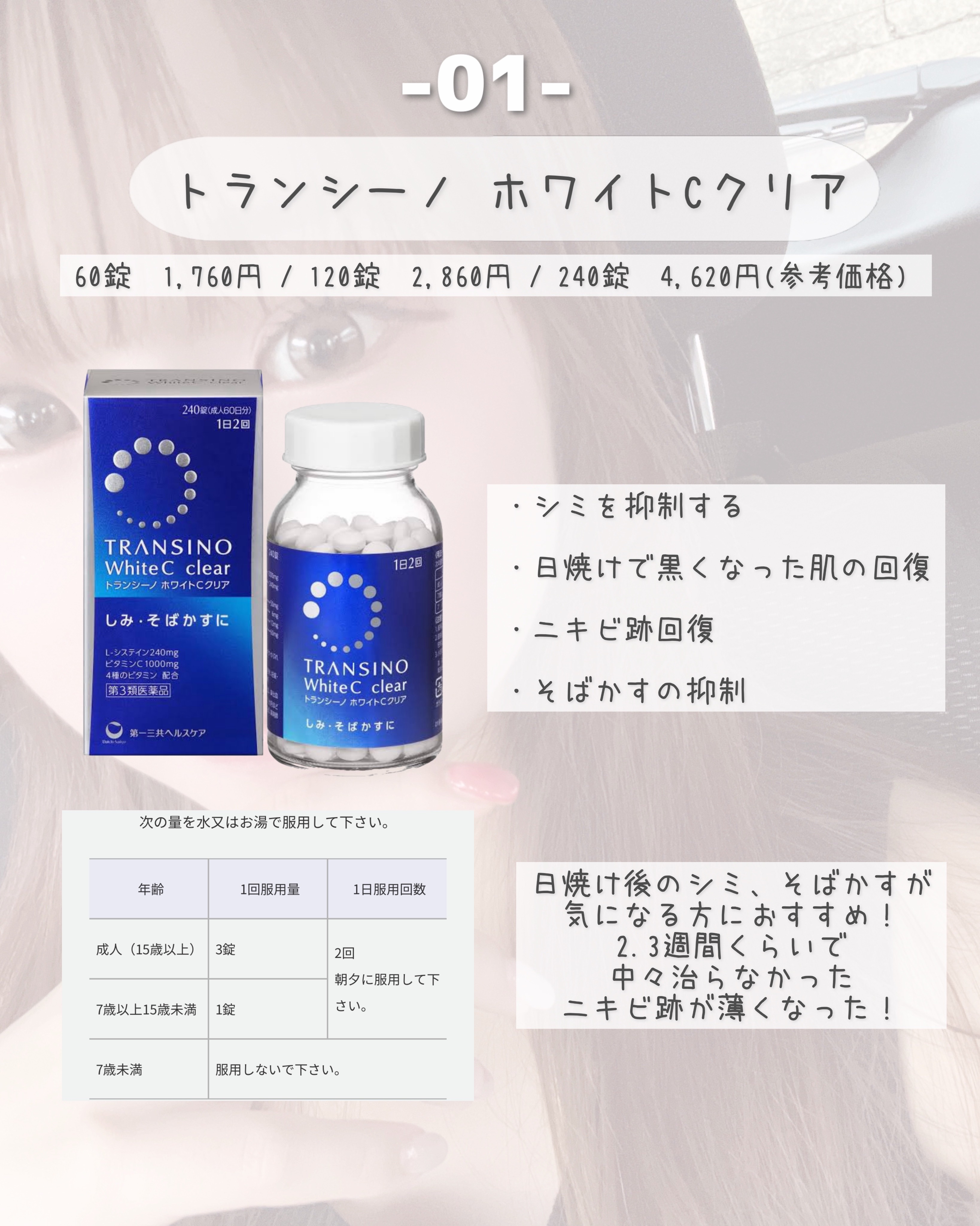 ビタミンC「2000」（医薬品）/武田薬品工業/健康サプリメントを使ったクチコミ（2枚目）