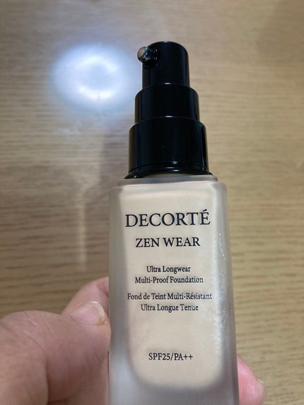 ゼン ウェア フルイド/DECORTÉ/リキッドファンデーションを使ったクチコミ(4枚目)