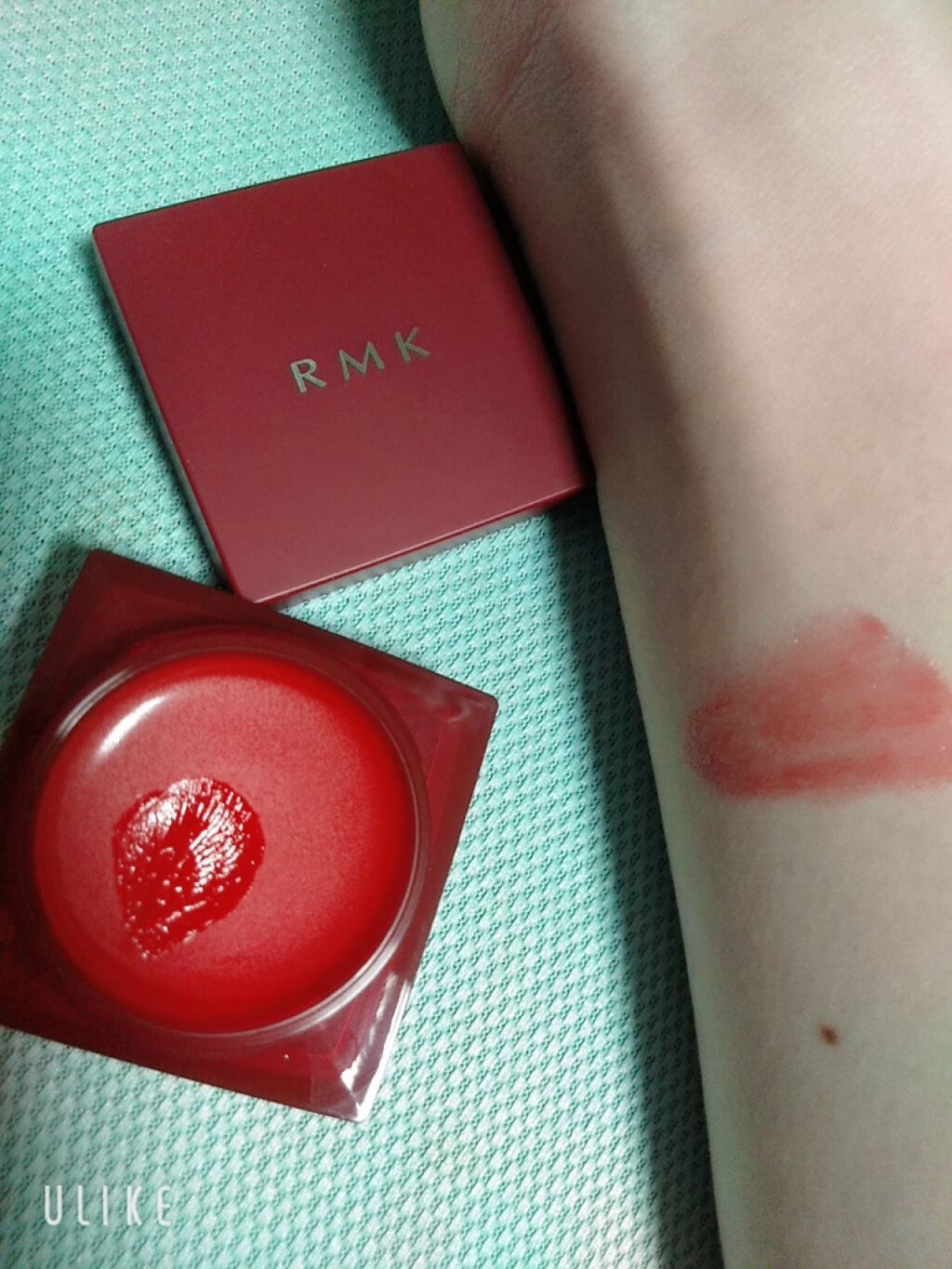 江戸茜 トランスルーセントグロス/RMK/口紅を使ったクチコミ(1枚目)