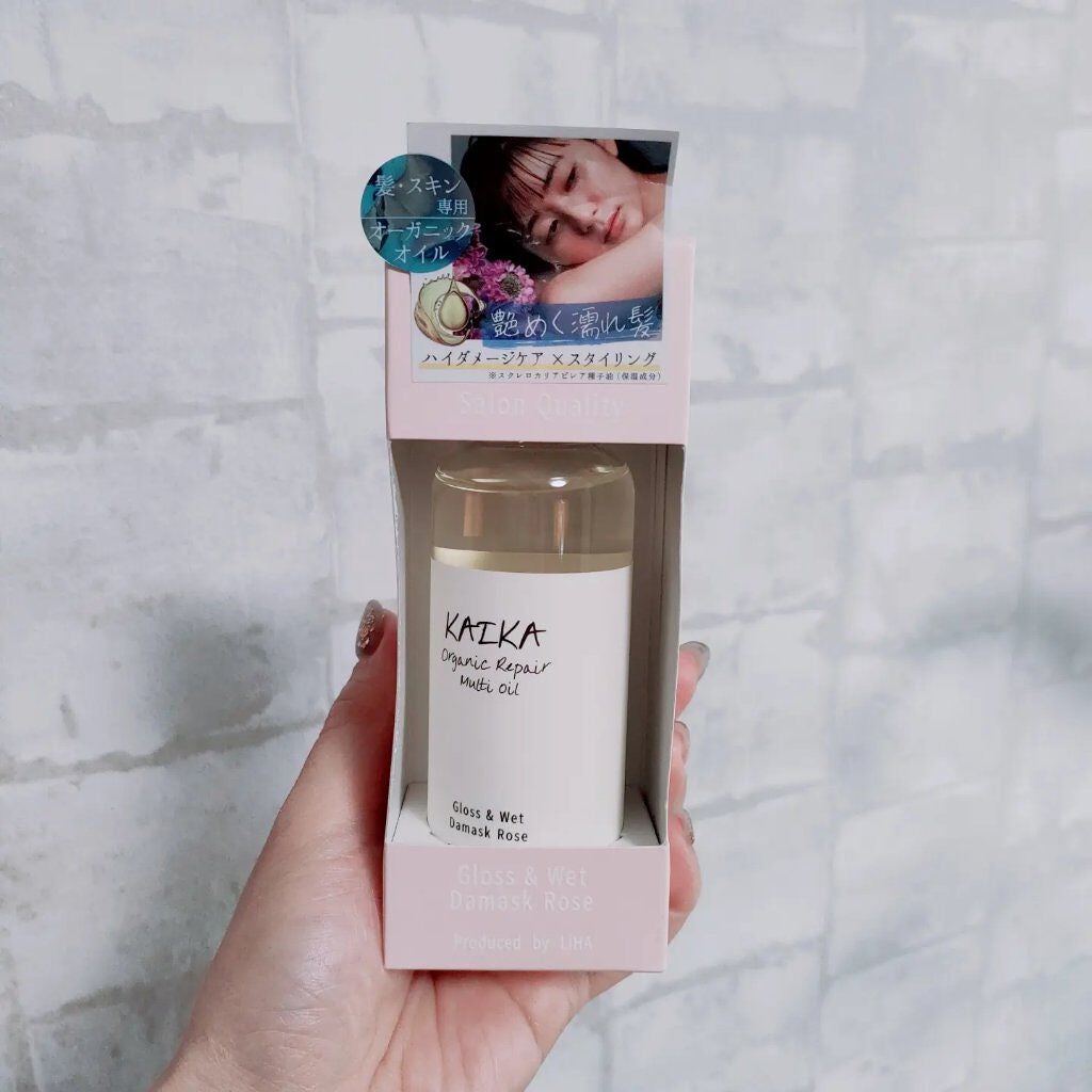 オーガニックマルチオイル/KAIKA/ヘアオイルを使ったクチコミ(4枚目)