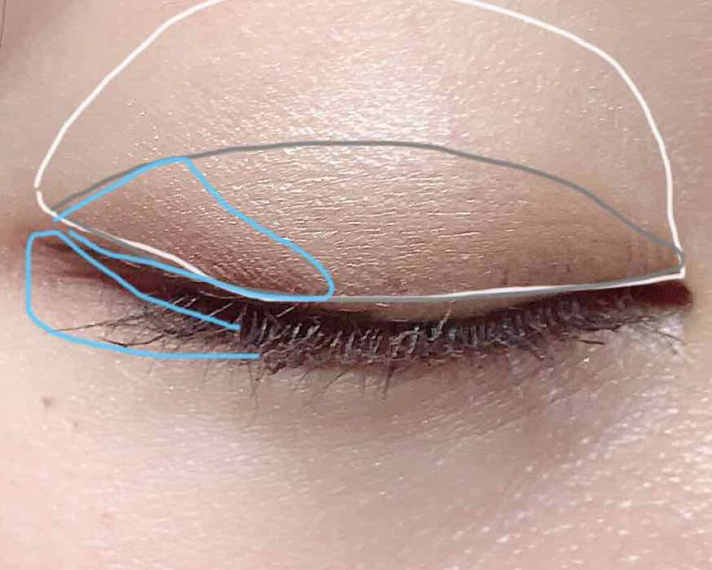 UR GLAM BLOOMING EYE COLOR PALETTE/U R GLAM/アイシャドウパレットを使ったクチコミ(2枚目)