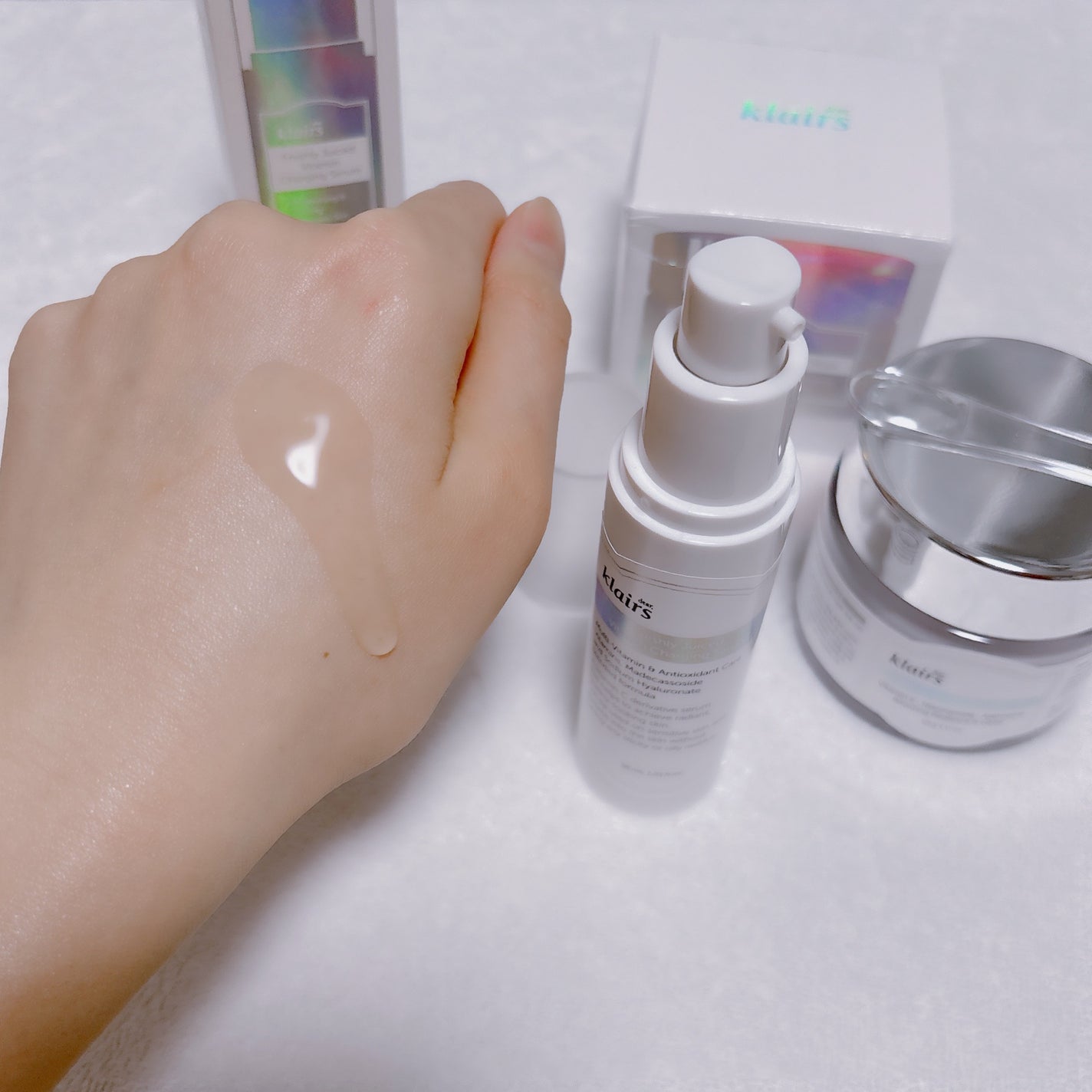 フレッシュリージュースドビタミンチャージングセラム(30ml)/Klairs/美容液を使ったクチコミ(2枚目)