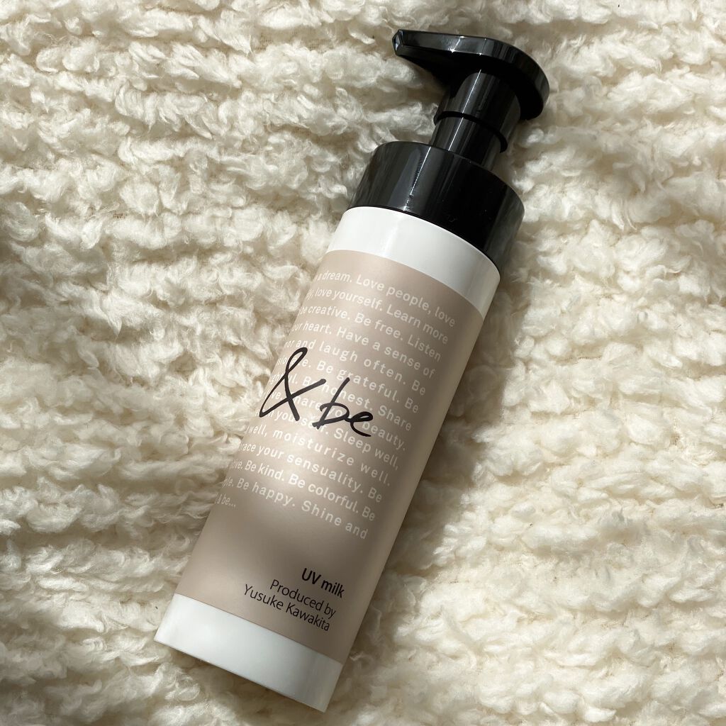 UVミルク/&be/日焼け止め・UVケアを使ったクチコミ(1枚目)